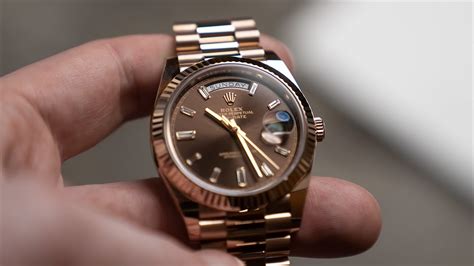 rolex chocolate box price|rolex day date price.